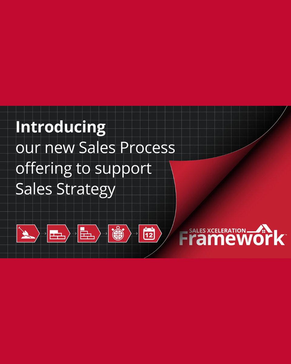 We’re excited to announce our new Sales Process offering—designed to power up your strategy within the Sales Xceleration Framework. Discover how this service can boost your results. Learn more and get started today! #salesXceleration #salesmanagement