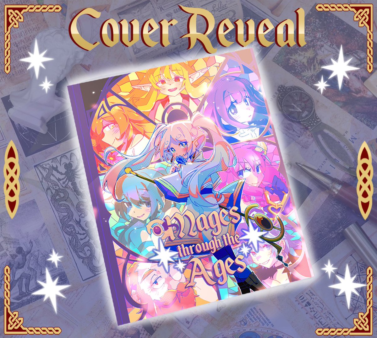✨Cover Reveal!✨

We're happy to share a preview of our gorgeous cover art with you all! Designed by <a href="/_RamenSenpai_/">NyamenRamen | Willow</a> ! 
See the full piece and more gorgeous art, along with some fantastic stories starting this Saturday!🎉

✨Preorders open 5/24 at 1pm EST!✨
🔗 in our bio!