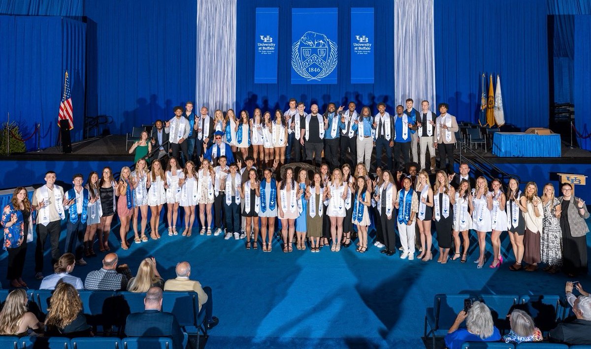 Congratulations to all our 2024–25 UB student-athlete graduates! Your hard work, dedication, and perseverance have made us proud. Forever a Bull—charge on into your next chapter!

#UBhornsUP
