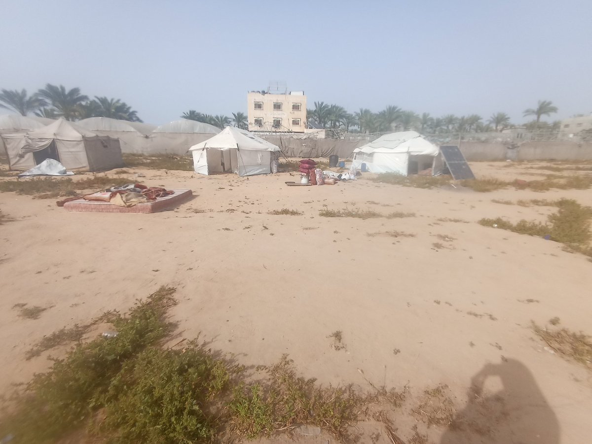 We may be displaced again and there is no money for displacement. Please help us, please, please, even with a small donation.