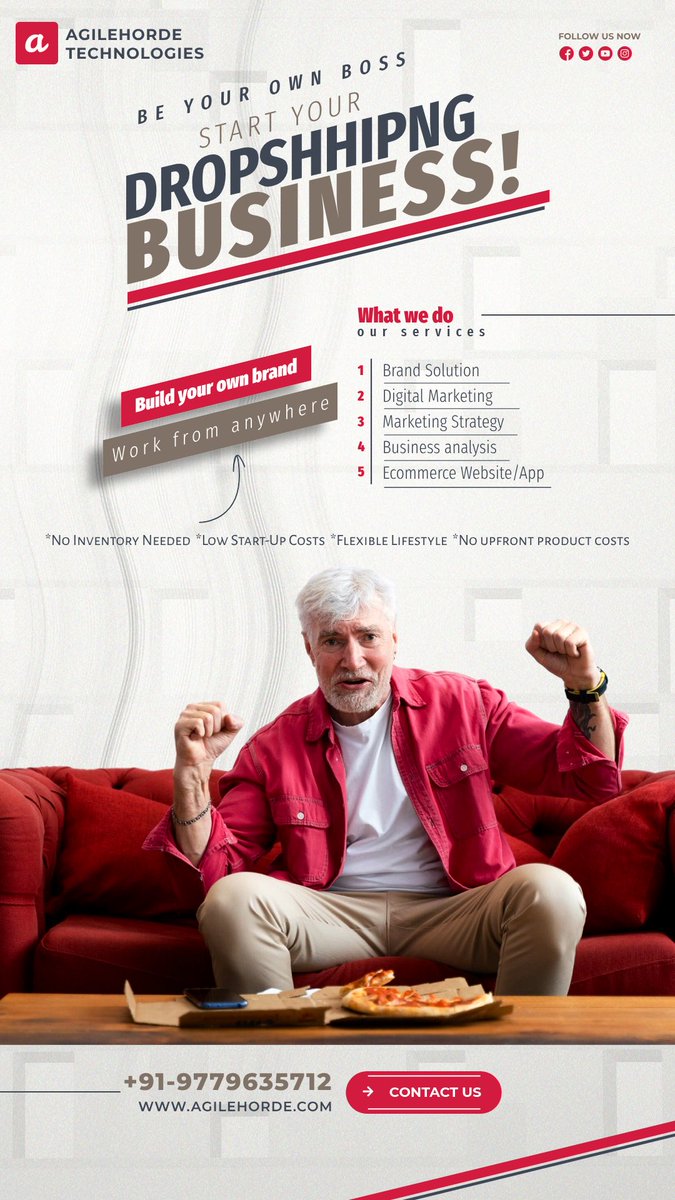 agileHorde's tweet image. 🚀 Be Your Own Boss – Start Your Dropshipping Business Today!

💡 Dreaming of financial freedom but don’t want to break the bank?

Now you can launch your own online store without worrying about inventory, warehouses, or huge startup costs!
#dropshipping #ecommerce