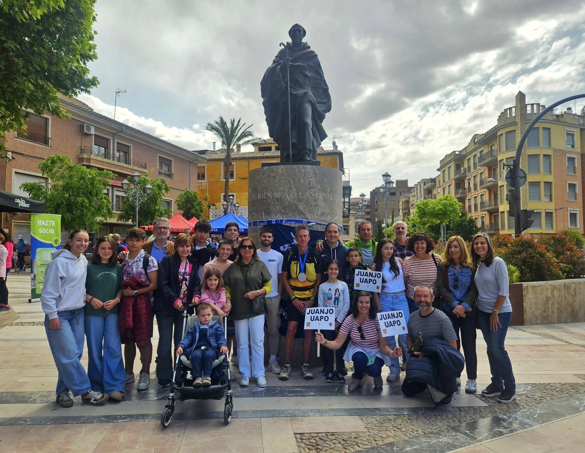 ¡Reto  superado! -  Juanjo Larrotcha ha completado en menos de 24 horas los  151 kilómetros del Camino de San Juan de la Cruz, desde Beas de Segura  hasta Caravaca - VER MÁS - caravacaaldia.com/index.php?opti…