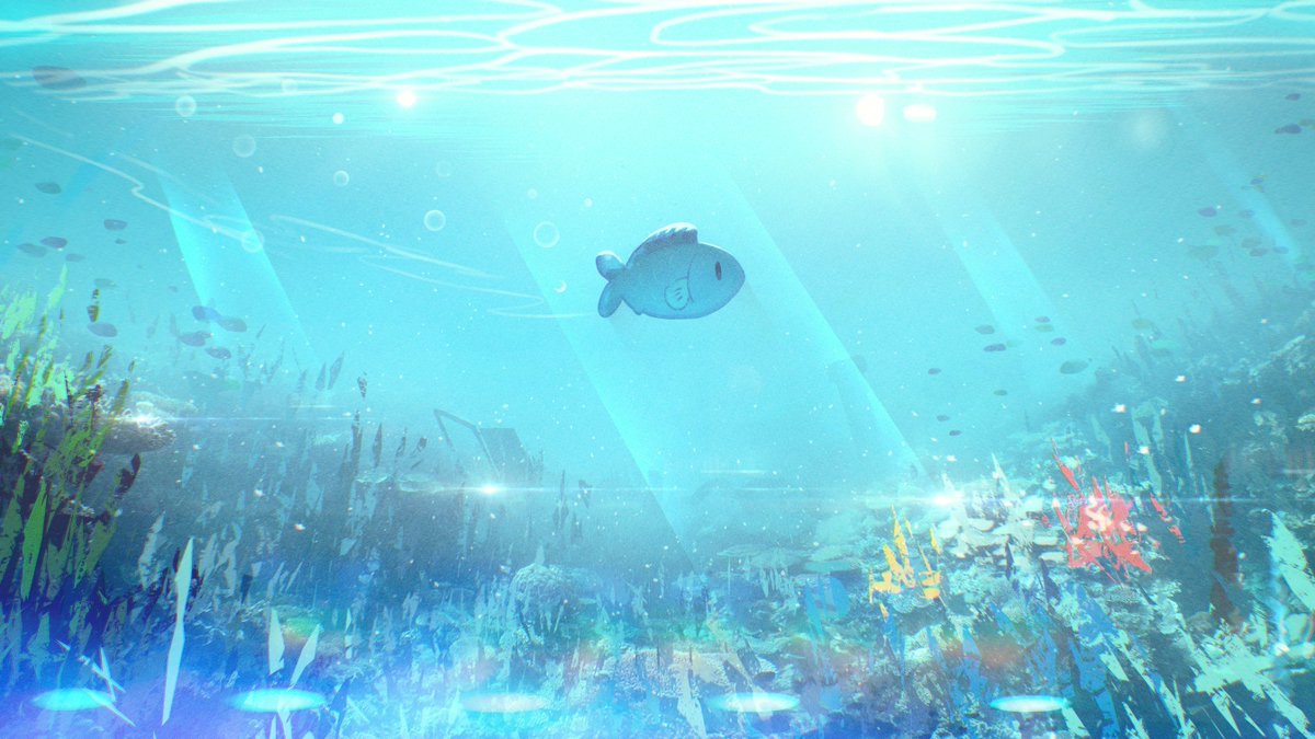 little fish finds her way home 🐟