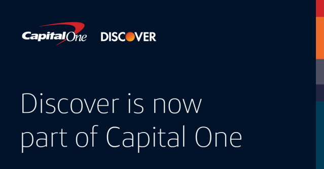 CeveniniEllen's tweet photo. I’m excited to share that Discover is officially part of Capital One. Together, we’ll deliver exceptional financial products and experiences. You can find the latest updates at https://t.co/lpi4UqtjPI. https://t.co/i3UzvhYV9D https://t.co/Q2MeEawnuT