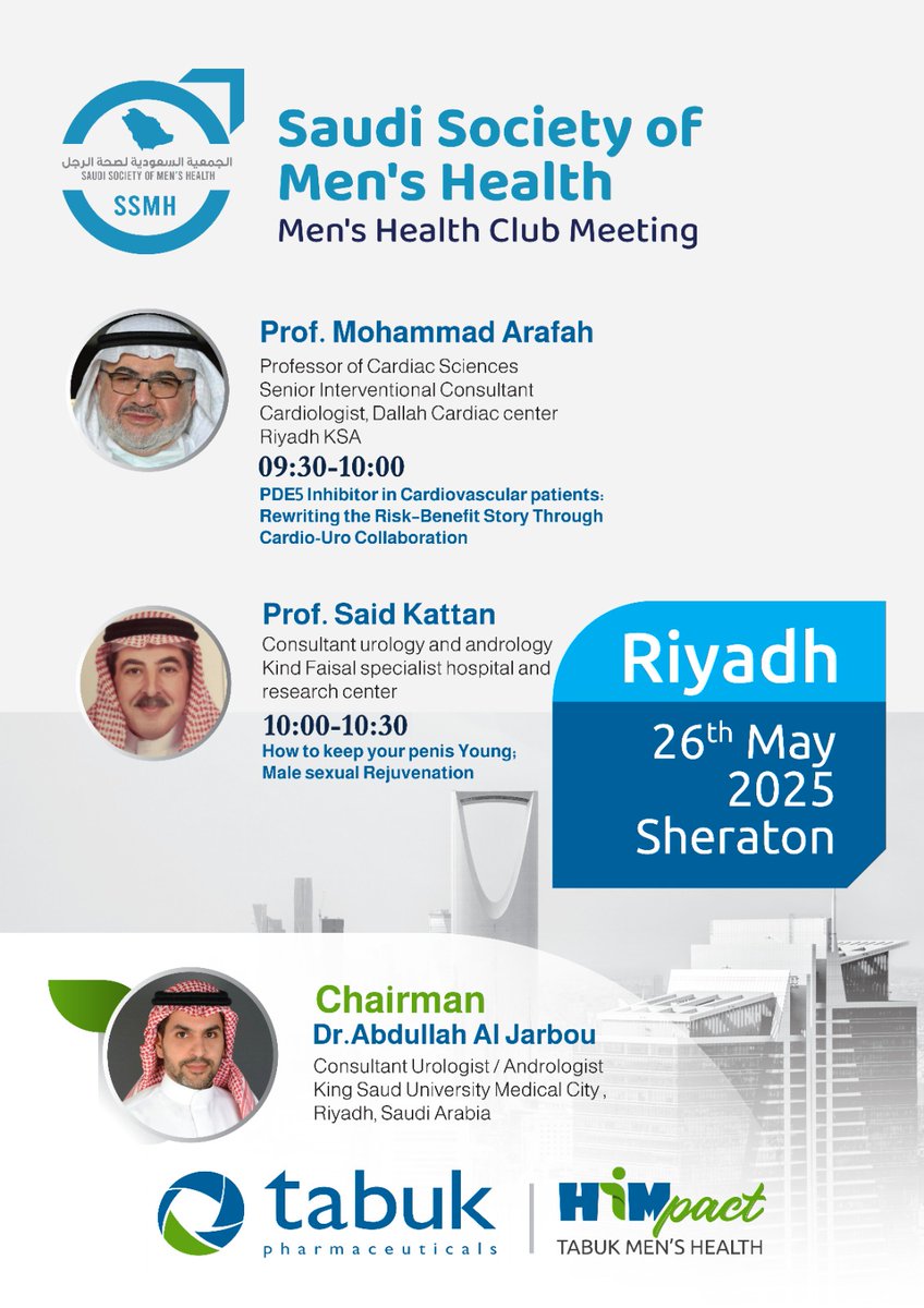 Saudi Society of Men's Health tweet media
