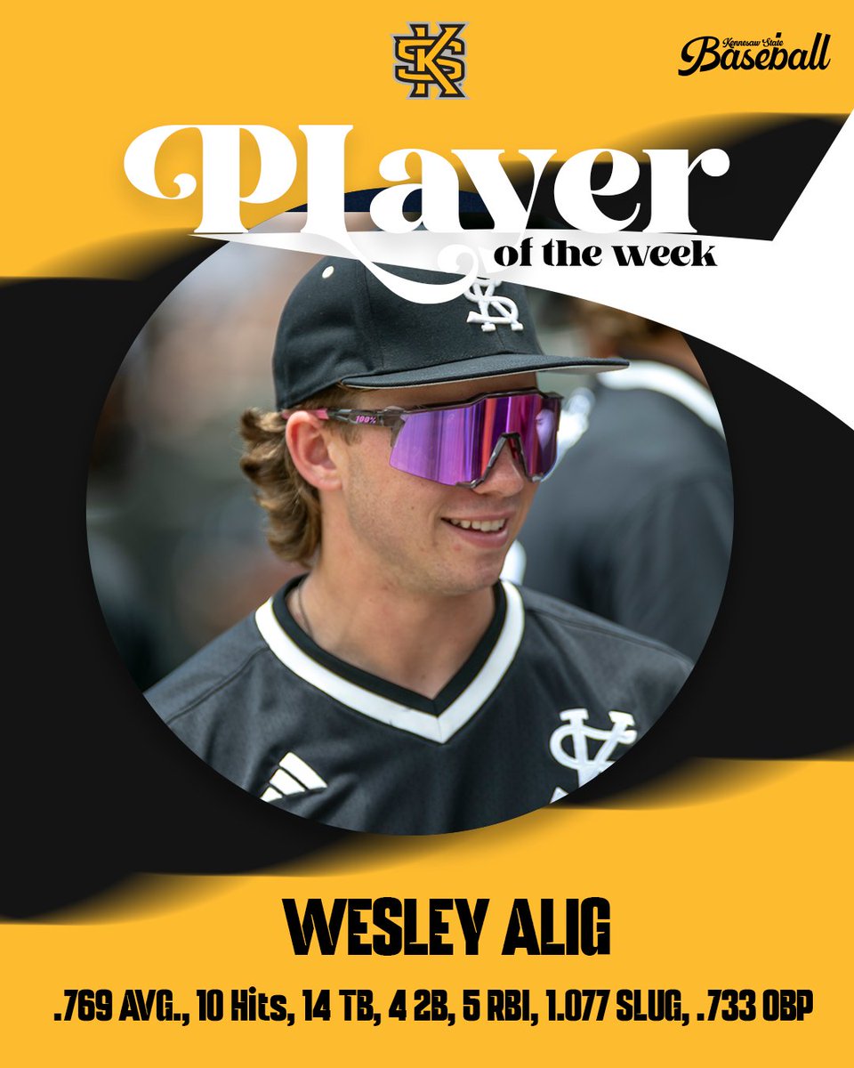 Walk-off Wes ➡️ Award Winning Wes

The first freshman since 2022 to win a conference player of the week 🏆

🔗 - tinyurl.com/yvpk2hlc

#BeDifferent | #HootyHoo🦉