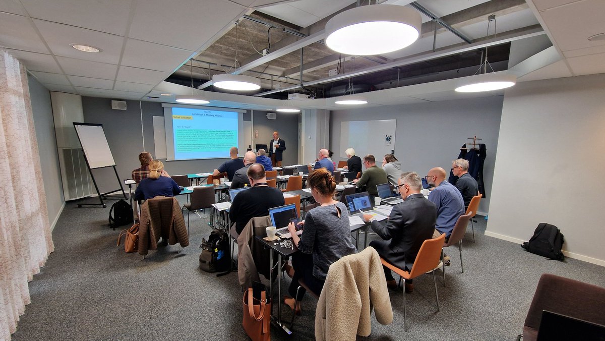 DSA_defstand's tweet photo. @DSA_defstand has proudly launched its #NATO #Standardization #Training #Course, delivered under contract with the Swedish Defence Materiel Administration, in support of the Swedish #MoD.
#bewisestandardize #WeAreNATO #DSA #NATOstandards #Sweden #FMV #DefenceTraining https://t.co/9JmD4ecjOO