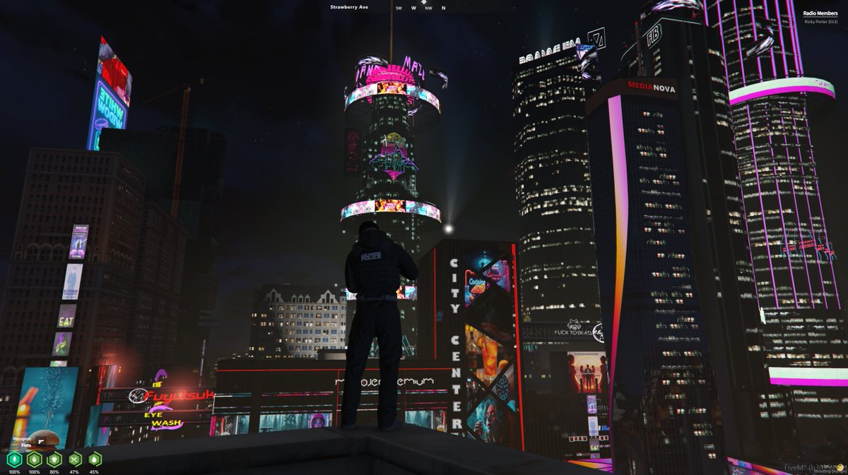 3keyGaming's tweet photo. Officer Porter Reporting for duty! #FiveM #GTARP #streaming #kick https://t.co/xI1qYMxYR5