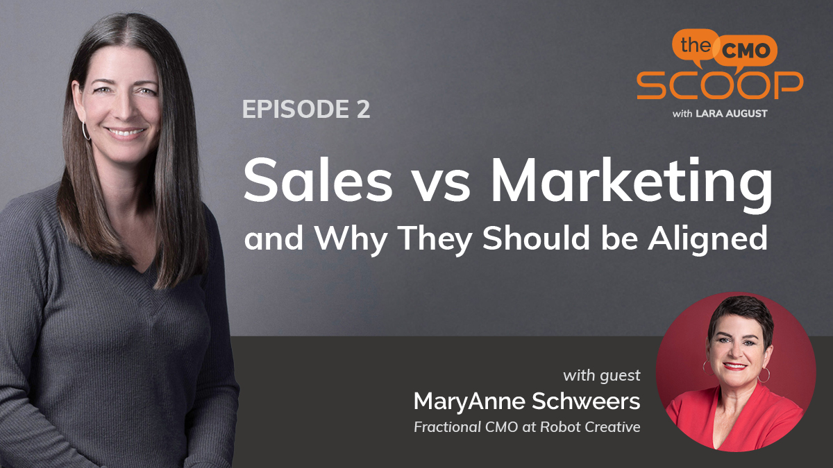 RobotCreative's tweet image. On June 19, @laraaugust sits down with @MASchweers09 to discuss ways to better align your sales and marketing efforts. Register now for episode 2 of The CMO Scoop: bit.ly/3RYeNMc

#salesteam #marketing #CMO