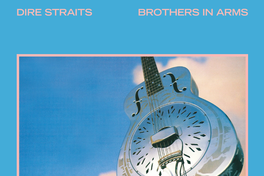 officialcharts's tweet photo. Celebrating its 40th anniversary, #DireStraits' (@DireStraits77) #BrothersInArms looks set to return to the Top 10 this week 🎸☁️

See your brand-new Albums Chart Update: https://t.co/Eie8qEgMv3 https://t.co/OP8wm7TVD8