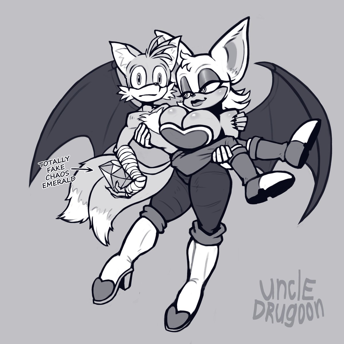 UncleDrugoon's tweet image. #sonicadventure #SA2 #TailsTheFox #Tails #RougeTheBat #Rouge #SonicTheHedgehog