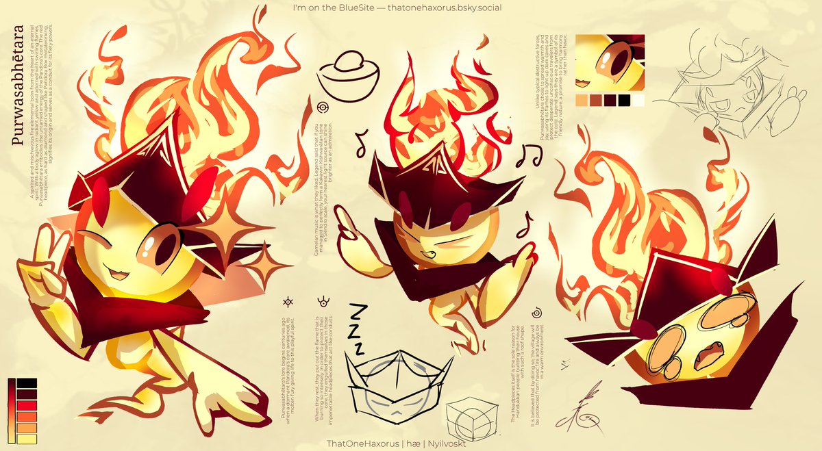 So finally I've finished this year's mascot of the study program I'm in. Heavily inspired by Marshadow though.