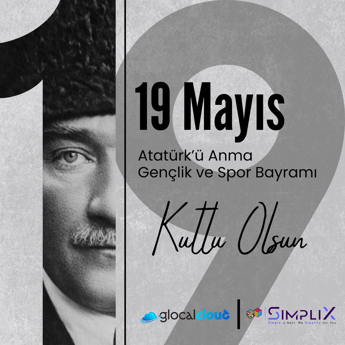 Her 19 Mayıs'ta bir kez daha hatırlıyoruz ki, özgürlüğe atılan ilk adım, geleceğimizin teminatı olan gençliğe armağan edilmiştir.

19 Mayıs Atatürk'ü Anma, Gençlik ve Spor Bayramı kutlu olsun.