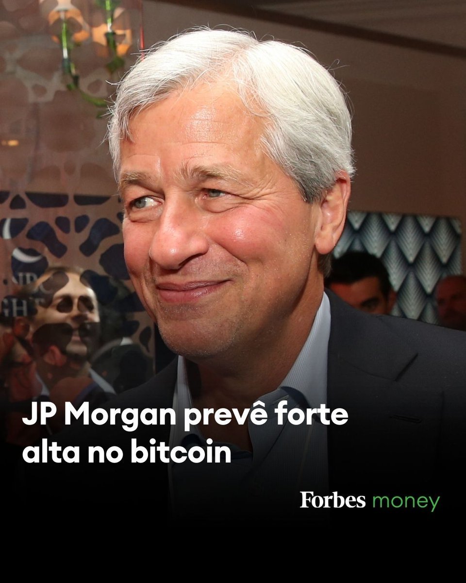 Banco divulgou nova previsão para o preço da criptomoeda em 2025,  acreditando que ela terá um desempenho melhor que o do ouro:  https://t.co/v80AuanOhj (Foto: Wikimedia Commons) #Bitcoin #JPMorgan  #Criptomoedas #AltaBitcoin #ForbesMoney