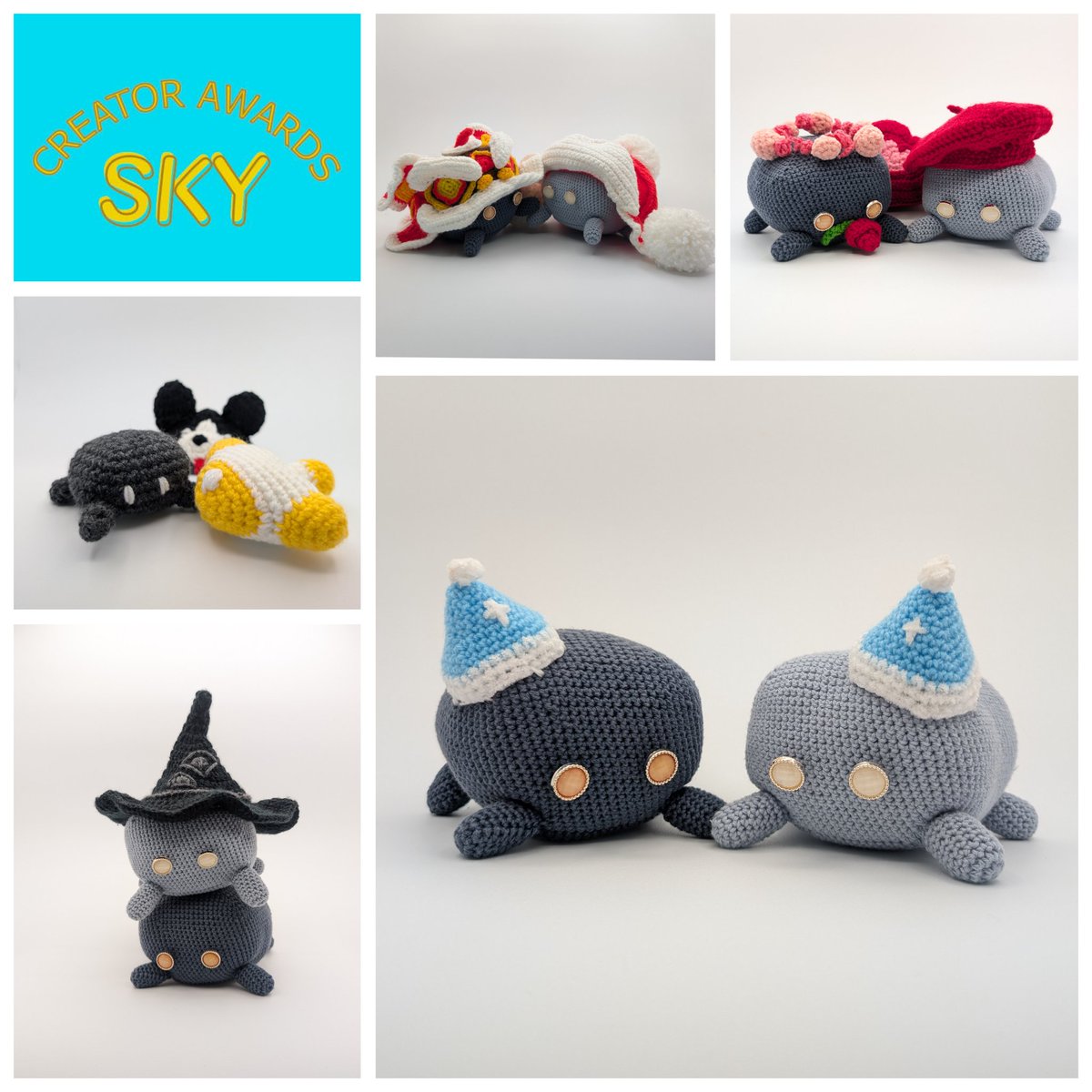 toco_ton55's tweet photo. #SkyCreatorAwards 
応募しました！
新作はないけど…今まで編んだものを…
結構ある🧶😆✨ https://t.co/LbgdwIbjYa