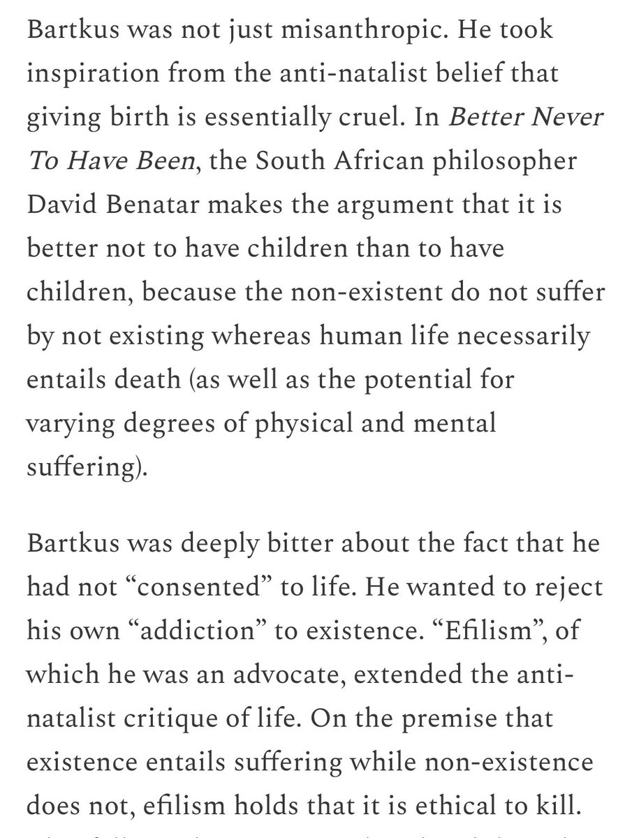consent absolutism + nihilism = Efilism

Y’all, life is a gift