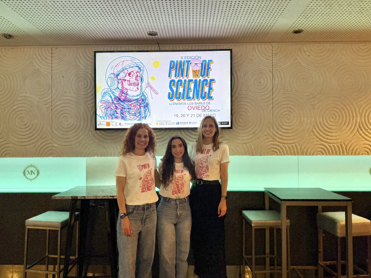 Ester Pérez-Martín (@esterp_m) on Twitter photo ¡Ahora sí! Estamos en directo 👩🏼🔬🧫🧪Los responsables de cada bar de Oviedo estarán encantados de veros por allí #Pint25OVD <a href="/pintofscienceES/">Pint of Science ES</a> ¡Ahora sí! Estamos en directo 👩🏼🔬🧫🧪Los responsables de cada bar de Oviedo estarán encantados de veros por allí #Pint25OVD <a href="/pintofscienceES/">Pint of Science ES</a>