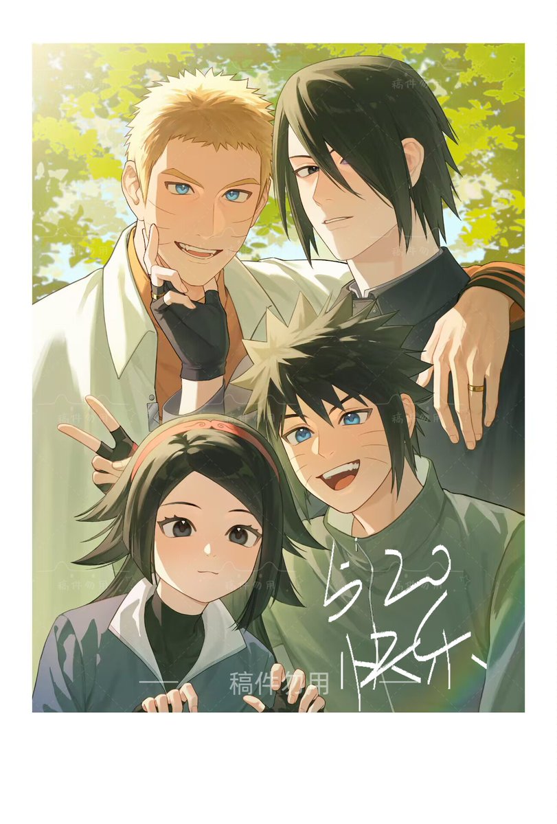qjnn5's tweet image. #鸣佐 #narusasu #ナルサス
520快乐