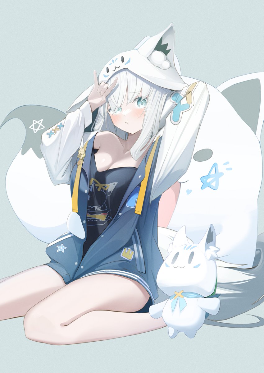 ピース！
#絵フブキ