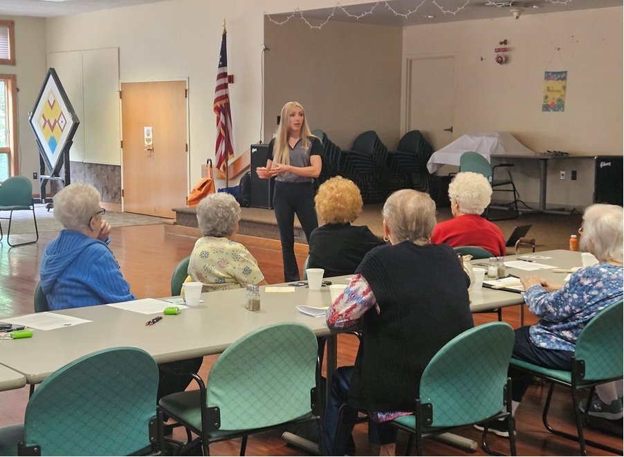 Today, our Outreach Coordinator visited Center at the Oaks to talk about our senior shared ride service and registered attendees. Thank you to Mid Mon Valley Transit Authority for partnering with us! Freedom Transit provides transit training for seniors across Washington County.