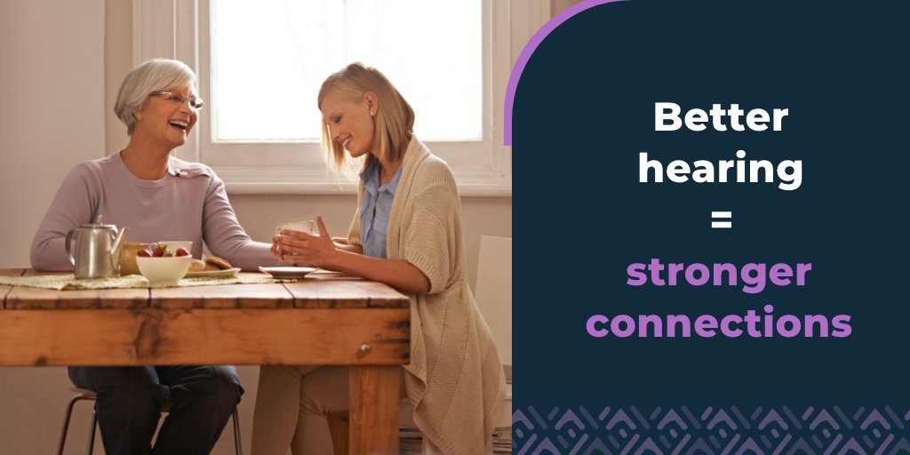 Caring for a loved one means looking out for their total well-being - including their hearing.🦻
Untreated hearing loss can lead to:
🔹 Increased isolation
🔹 Cognitive decline
🔹 Struggles with communication
Connection matters - check their hearing💙 
#MentalHealthAwarenessMonth