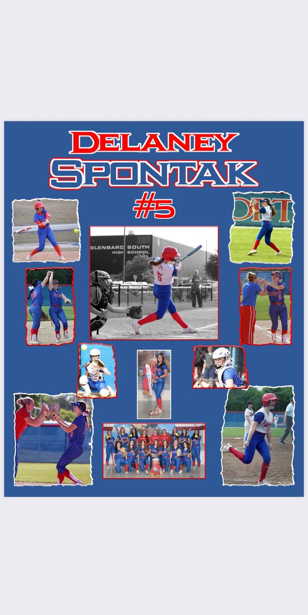 GS_Softball's tweet image. Today we celebrate our Lone Senior!! Thank You Delaney for your commitment to Raider Softball!!