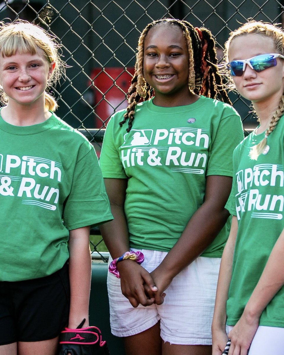 At #MLBPHR , athletes don’t just compete they connect! From on-field competition to life-long memories, our athletes come from all across the country! Ready to join the fun? 🌐🌏

mlb.com/pitch-hit-and-…