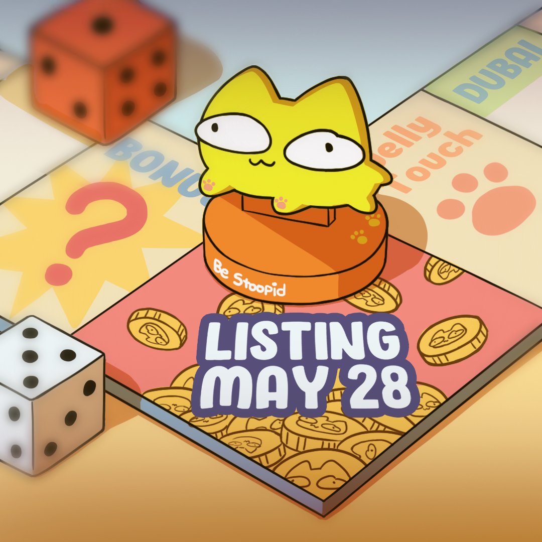 x_stoopidcats_x's tweet photo. 🔥 Listing CONFIRMED : May 28 🔥

Less than 3 days left to join the presale!
$STOCAT loading... ██████████░░ 92% ⏳
Next stop: Huge Token Burn, CEX. DEX. STOOPIA. 10B.

Final chance. Don’t be late.
Don’t be Stupid. Be Stoopid. https://t.co/sGRm6WlJtp