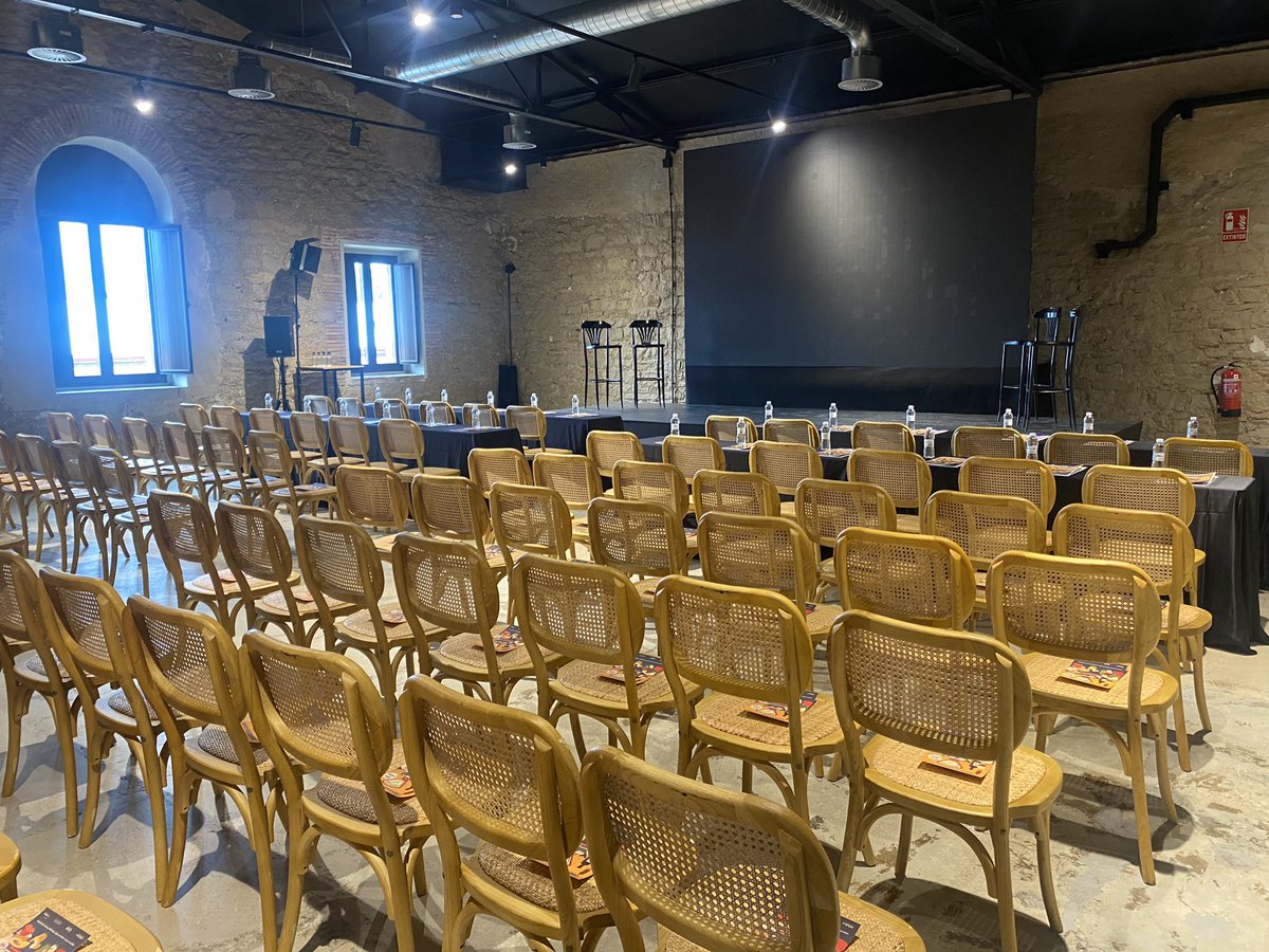 Pues… ya estaría!! 

Todo listo para las
 X CONVERSACIONES HELADAS. 
🧠💡❄️
Ahora, a disfrutarlas!! 
Mañana 09:30 
en Bodegas Franco Españolas 

•QVO VADIS gastronomía•

obradorgrate.com/x-conversacion…