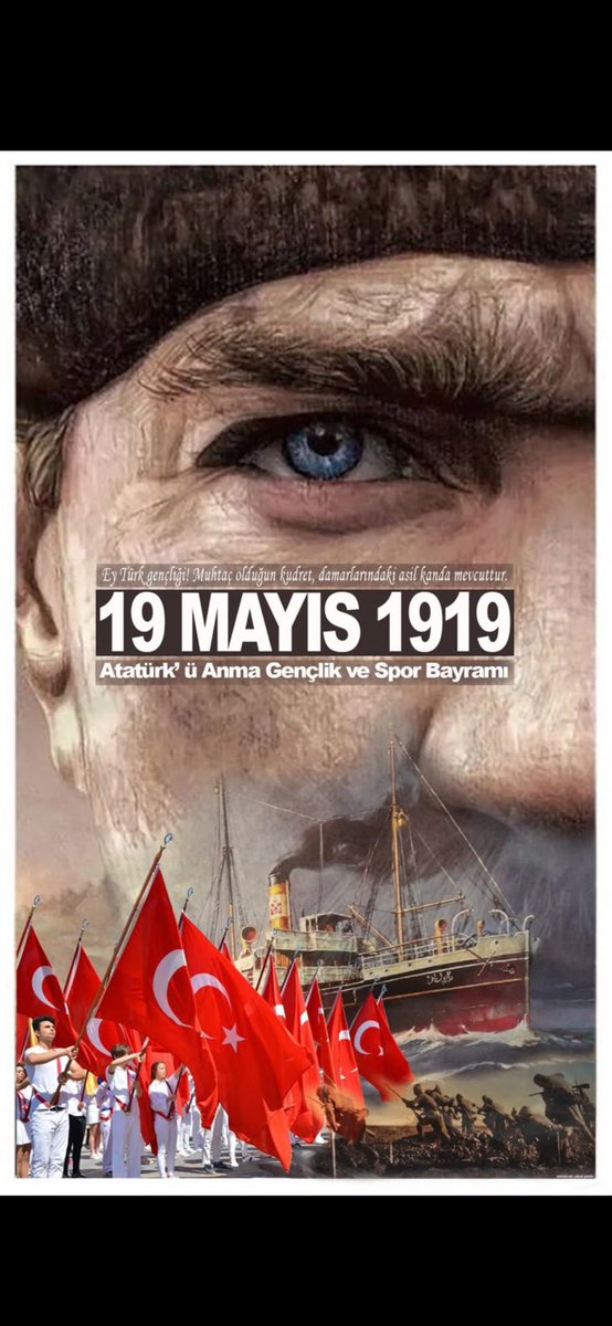sercan5734's tweet photo. #19MayısGenclikveSporBayramı kutlu olsun https://t.co/22vf0Knb5j