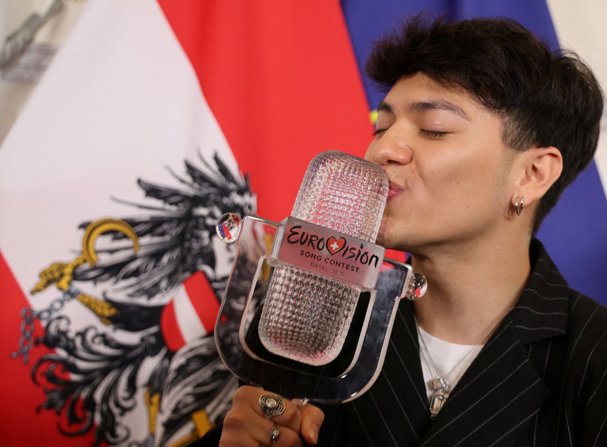 Scenes From Eurovision 2025 - 20 photos showing some of the amazing performances from this year’s rehearsals and finals. theatln.tc/VU8Ef7DA