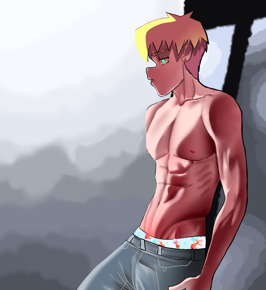 I'm trying to come back after a serious illness. I'm still tired, but I want to draw again!
I hold on !😤🤒