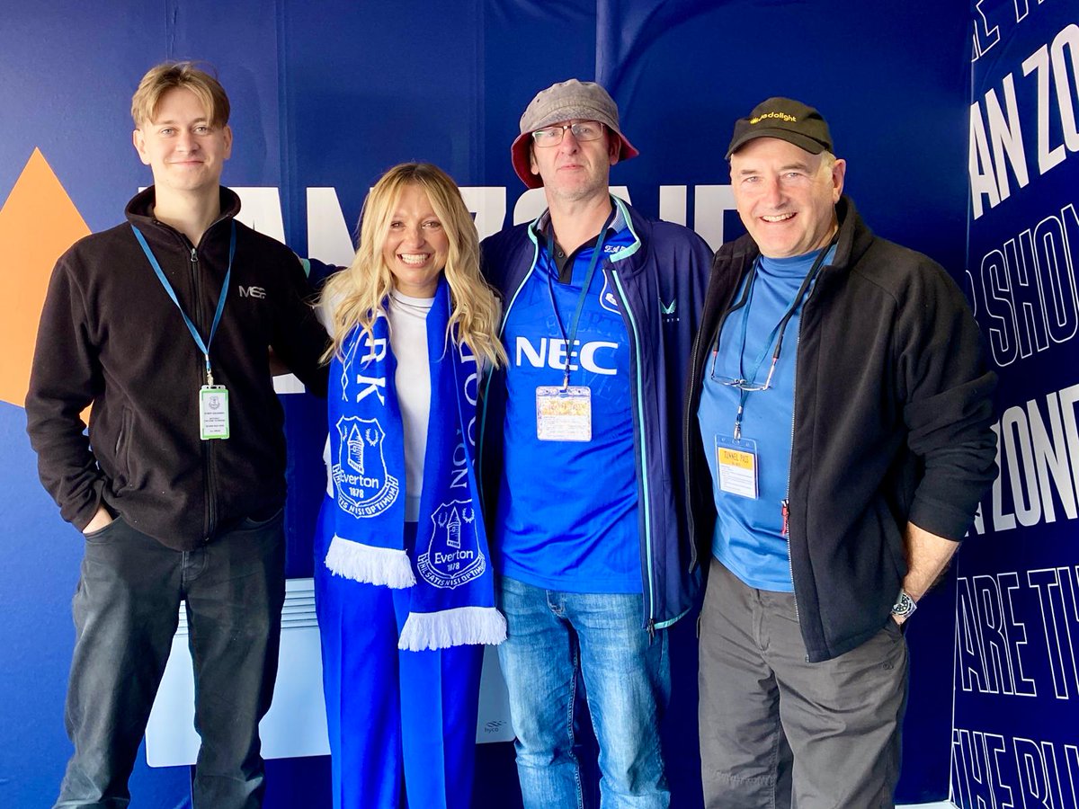 💙 What a thank you to Goodison Park that was 💙

💫The #EFCFanZone was the most epic, emotional, crazy, hilarious and brilliant one ever. Ten times bigger &amp; a giant party 🎉 

🥹 Thank you for it all UTFT 💙