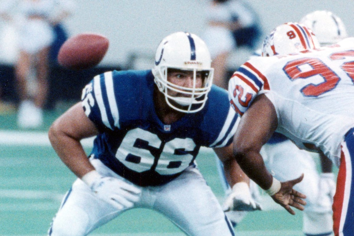 JimIrsay's tweet image. Happy birthday to RON SOLT (1984-88), 1st rd. pick out of Maryland in &apos;84.  Pro Bowl in &apos;87 👍🏈