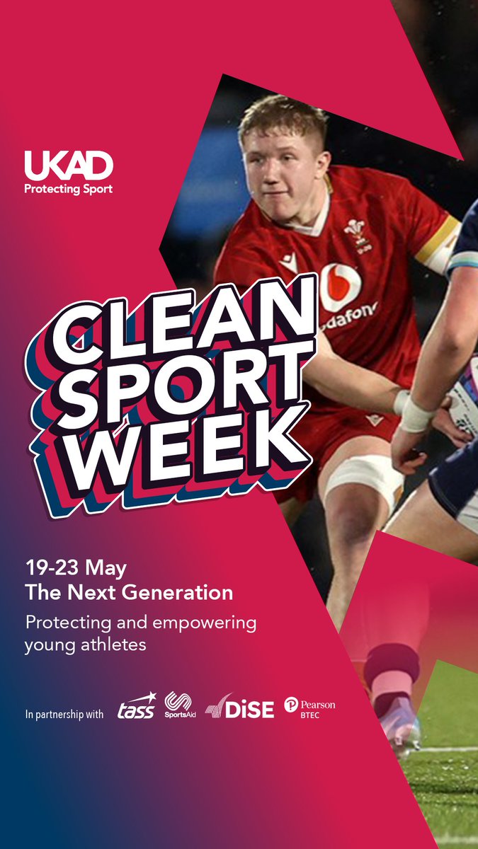 Official Old PensRFC (@old_pens_rfc) on Twitter photo We are pleased to support Clean Sport Week 2025, which starts today!
This year’s theme ‘The Next Generation’ empowering athletes to understand the importance of competing clean. <a href="/ukantidoping/">UK Anti-Doping</a>
Find out more #CleanSportWeek by visiting the UKAD website: ukad.org.uk/clean-sport-we… We are pleased to support Clean Sport Week 2025, which starts today!
This year’s theme ‘The Next Generation’ empowering athletes to understand the importance of competing clean. <a href="/ukantidoping/">UK Anti-Doping</a>
Find out more #CleanSportWeek by visiting the UKAD website: ukad.org.uk/clean-sport-we…