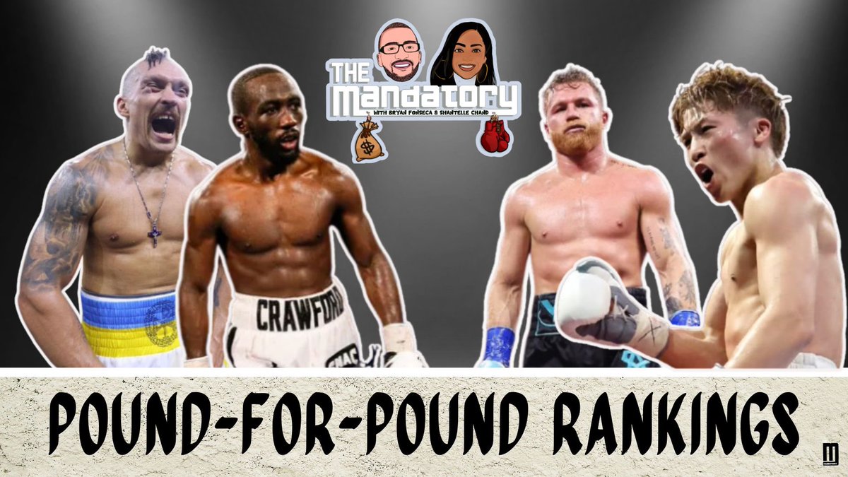 Shantelle Chand (@shantelleschand) on Twitter photo 🚨 LIVE SHOW‼️ 🚨
<a href="/BryanFonsecaNY/">Bryan Fonseca 🇵🇷</a> & I will be dropping our Pound-for-Pound list tonight 🥊
7pm PST/10pm EST
Tap in ⬇️
youtube.com/live/O9TL_Fn9m…
<a href="/TheMandatoryTKO/">The Mandatory with Bryan & Shantelle</a>
#boxing 🚨 LIVE SHOW‼️ 🚨
<a href="/BryanFonsecaNY/">Bryan Fonseca 🇵🇷</a> & I will be dropping our Pound-for-Pound list tonight 🥊
7pm PST/10pm EST
Tap in ⬇️
youtube.com/live/O9TL_Fn9m…
<a href="/TheMandatoryTKO/">The Mandatory with Bryan & Shantelle</a>
#boxing