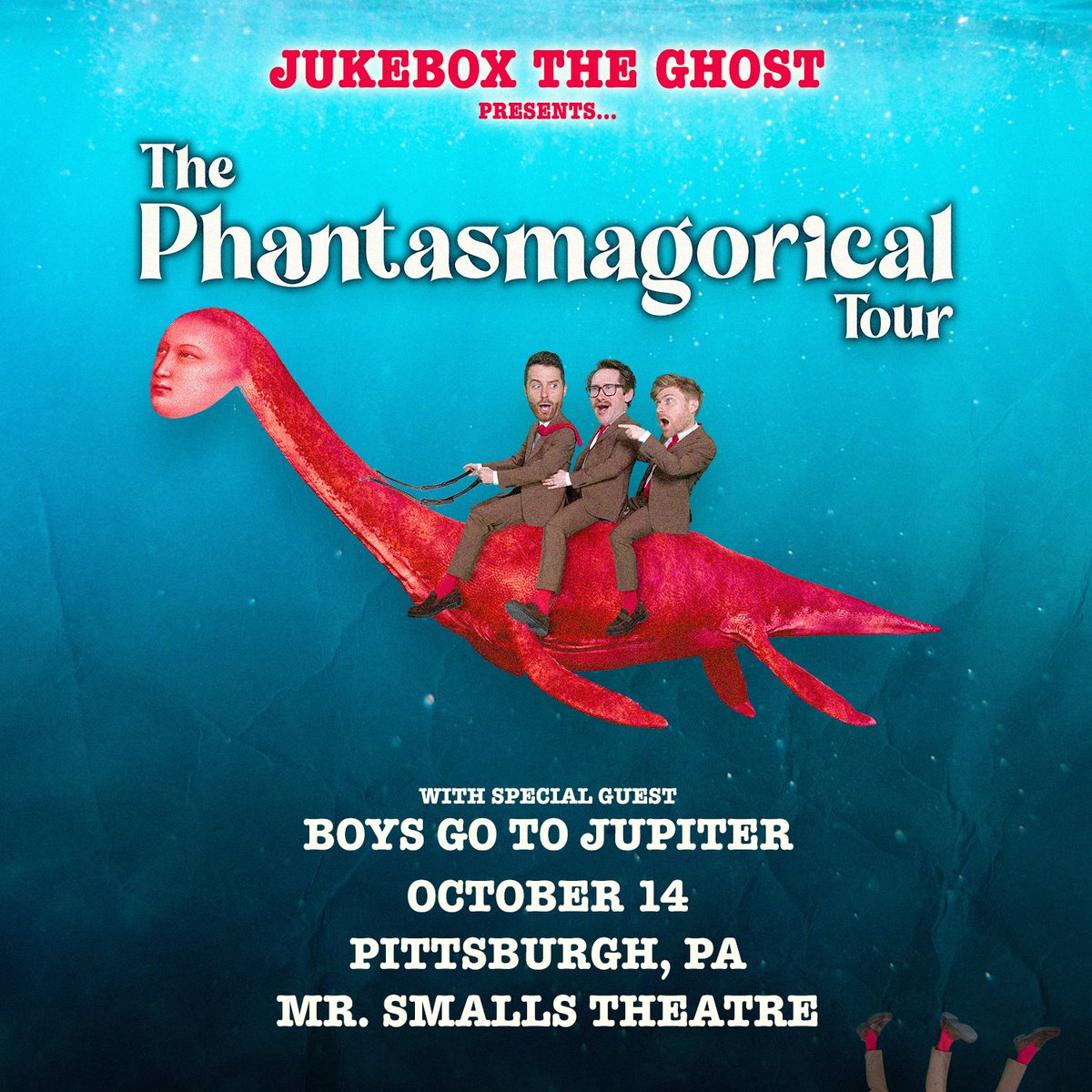 Opus One Productions (@opusoneprod) on Twitter photo π£π NEW SHOW ππ£
<a href="/MrSmallsTheatre/">Mr Smalls Theatre</a> | 10/14 | <a href="/JukeboxtheGhost/">Jukebox the Ghost</a> Presents The Phantasmagorical Tour with special guests #BoysGoToJupiter!
π On Sale 05/23 at 10AM via tinyurl.com/2e3kj5hh π£π NEW SHOW ππ£
<a href="/MrSmallsTheatre/">Mr Smalls Theatre</a> | 10/14 | <a href="/JukeboxtheGhost/">Jukebox the Ghost</a> Presents The Phantasmagorical Tour with special guests #BoysGoToJupiter!
π On Sale 05/23 at 10AM via tinyurl.com/2e3kj5hh