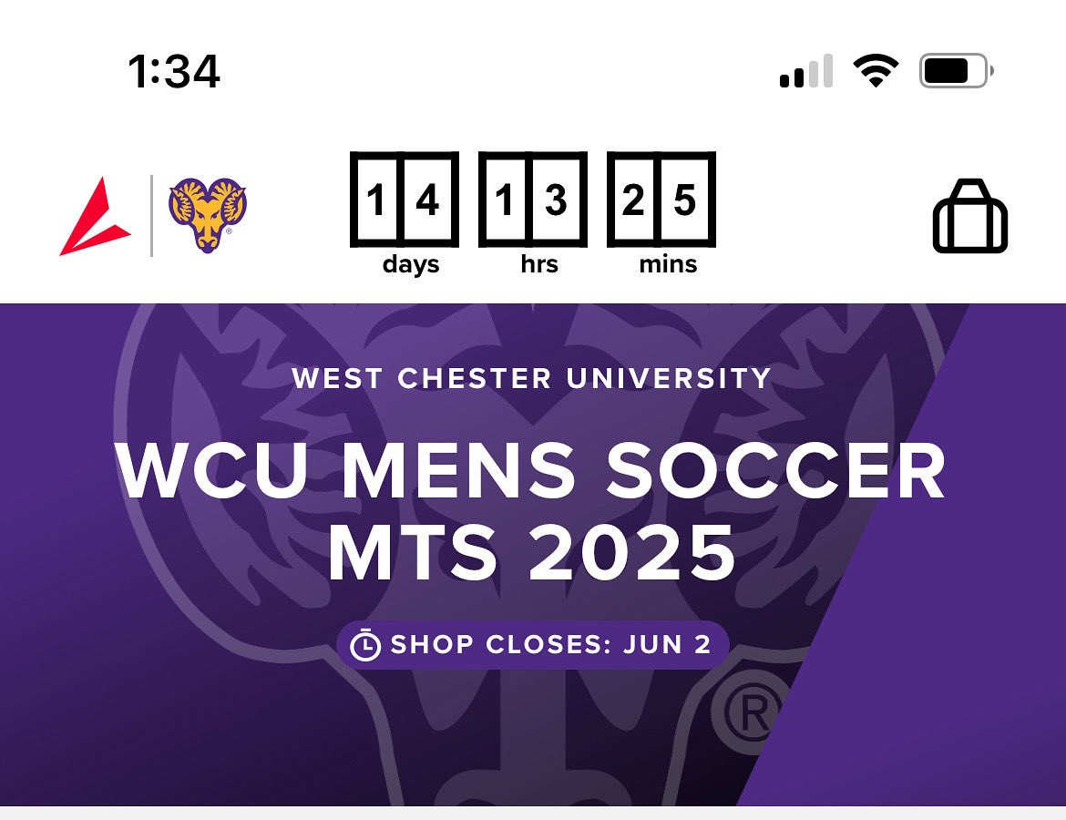 Our official WCU Soccer team store is now open! Order now before it closes!

bsnteamsports.com/shop/11ArxCE1oG