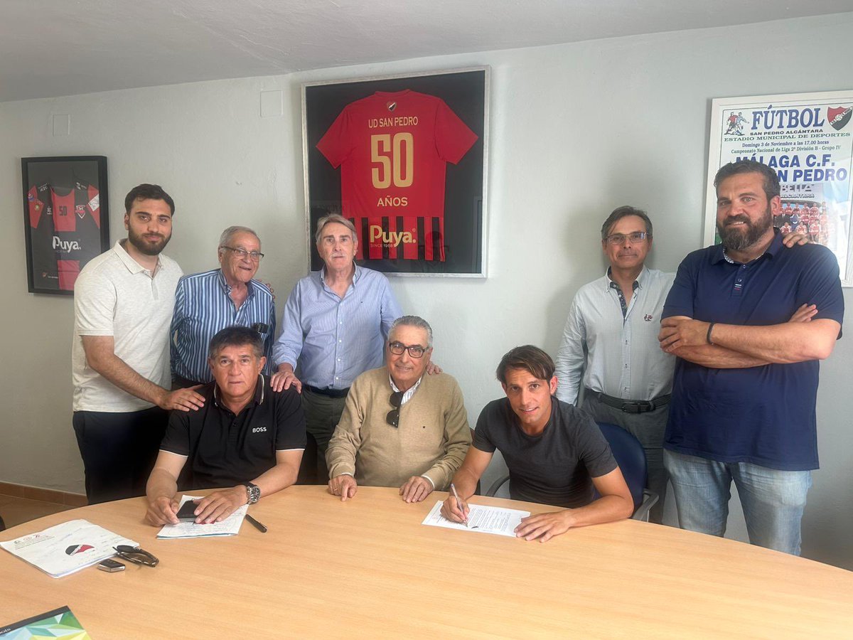 Comunicado oficial.

Boris Gambero regresa al banquillo de la UD San Pedro.🤝

Será el nuevo entrenador del primer equipo en la aventura en 3ª RFEF.🆕

Proveniente del FC Marbellí la última temporada donde actuó como segundo entrenador.

!Bienvenido de nuevo a tu casa!👏