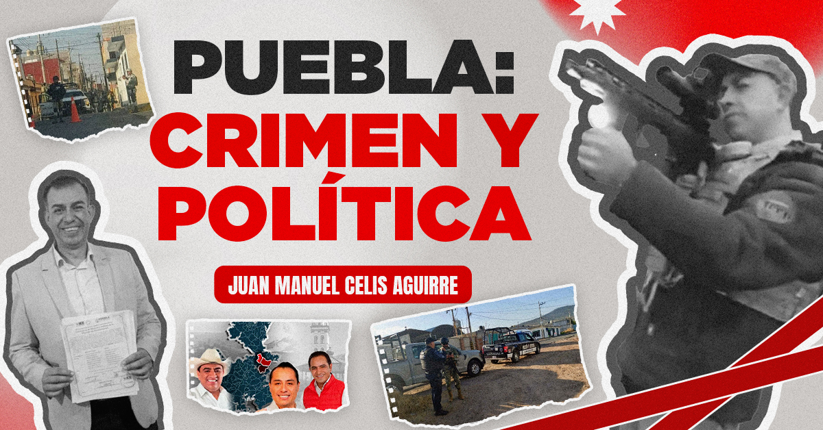 Puebla: crimen y política
Tenemos un grave problema, en Puebla y en México. Desde el 10 de mayo de 2021 hasta el 11 de mayo de este 2025, por lo menos 12 alcaldes de municipios del estado de Puebla fueron detenidos por cometer varios delitos...
Artículo en:lc.cx/xke69W