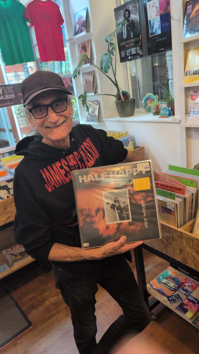 Half Happy (@wearehalfhappy) on Twitter photo kexp hot damn✨ thank u so much to <a href="/djkevincole/">Kevin Cole</a> for playing Sorry on his show and for catching us at <a href="/FocusWales/">FOCUS Wales</a>. oh and for buying a vinyl in <a href="/spillersrecords/">SPILLERS RECORDS</a> too. it’s kl we’re not crying rn x kexp hot damn✨ thank u so much to <a href="/djkevincole/">Kevin Cole</a> for playing Sorry on his show and for catching us at <a href="/FocusWales/">FOCUS Wales</a>. oh and for buying a vinyl in <a href="/spillersrecords/">SPILLERS RECORDS</a> too. it’s kl we’re not crying rn x