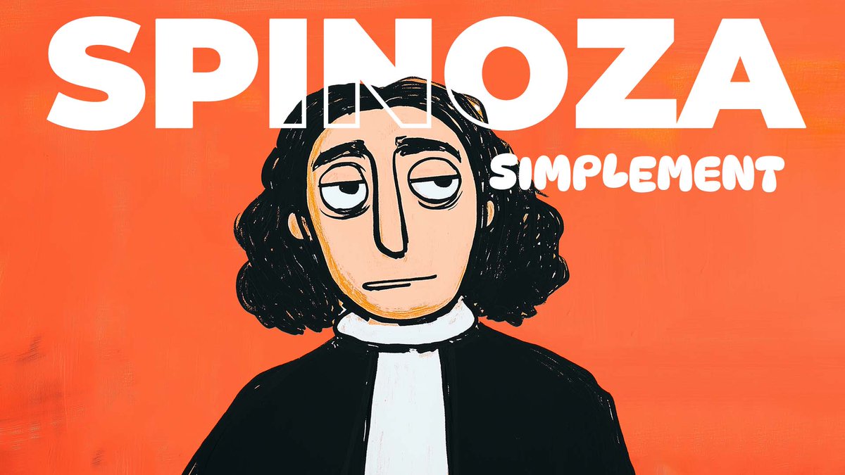 jolyvk's tweet photo. Nouvelle vidéo ! 🎉

Spinoza, expliqué simplement. 

https://t.co/aKUayBIdAj https://t.co/CiXDw89iw6