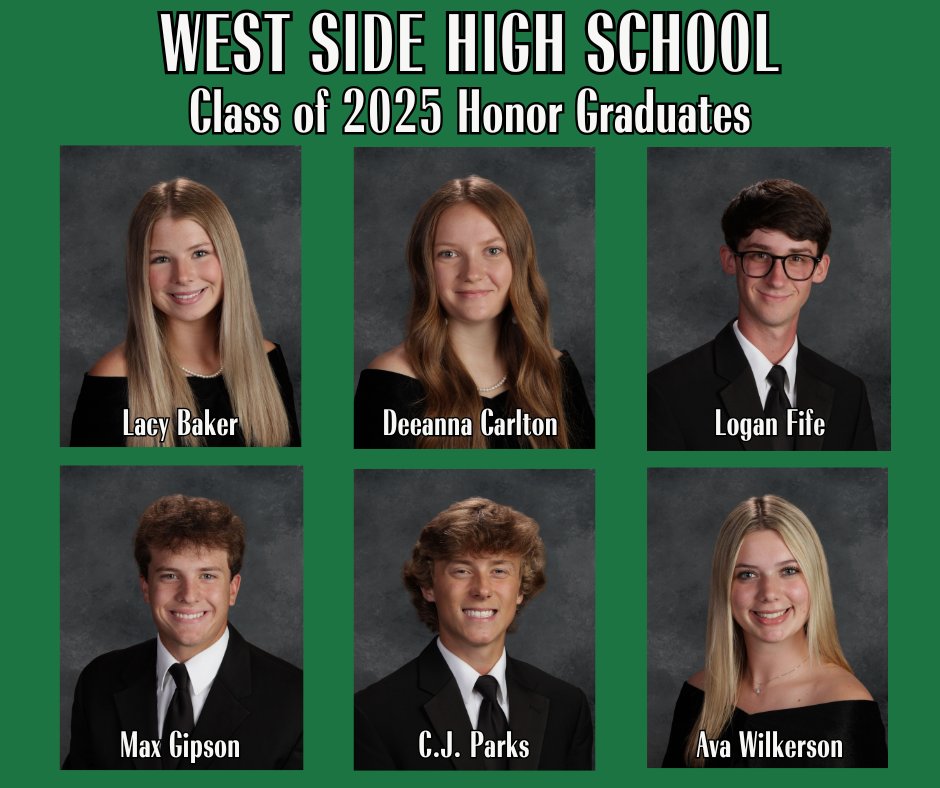 Honor Graduates of the Class of 2025