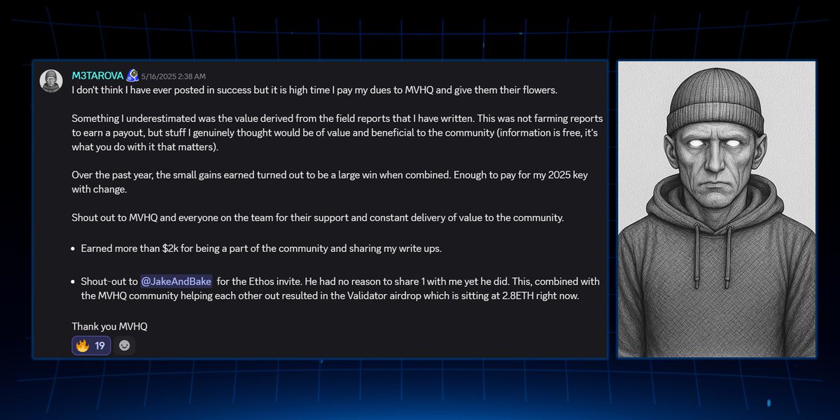 Pull your weight, earn a free ride.

The power of a community that gives back.

All ♥️ for <a href="/M3TAROVA/">MΞTAROVA</a> the 🐐