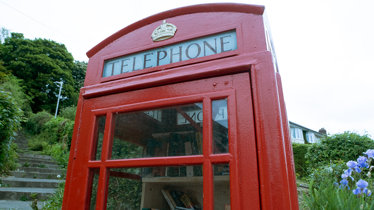 riverpc's tweet image. The phone box library in Lower Road will now be open from 7am till 7pm and locked at night (due to vandalism)