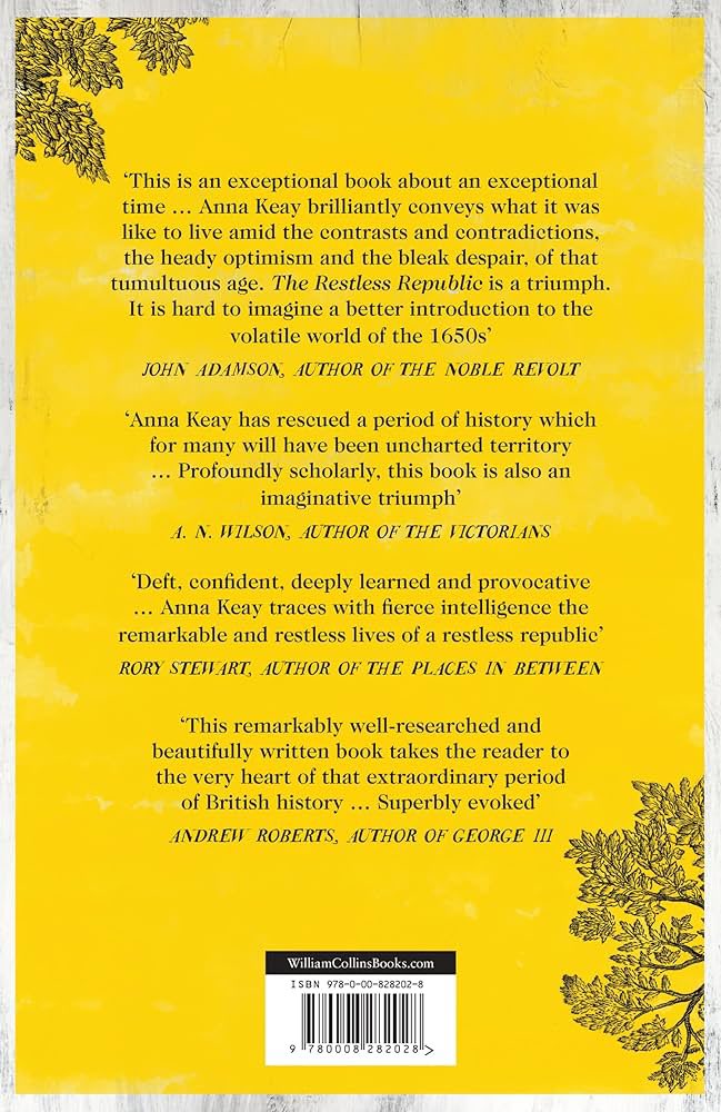 On this day in 1649, the Rump Parliament declared England to be a Commonwealth, making England a republic until 1660. 
My favorite book, by far, on this period is The Restless Republic, Britain Without a Crown by <a href="/AnnaLandmark/">Anna Keay</a>