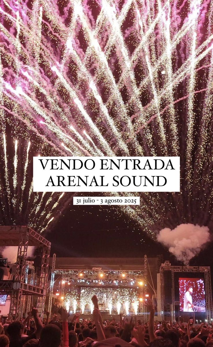 #arenal #arenalsound #festival #summer #españa #burriana #verano #agosto #ArenalSound #arenalsoundfest