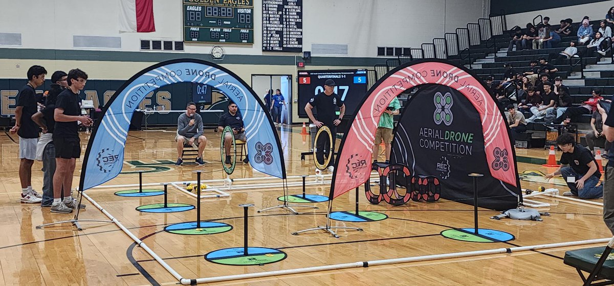 carlosrobotics's tweet image. 🎉 Huge congrats to @WoodrowWildcats for taking home the All-Around Champion Award at the South Central Aerial Drone Championship in Houston! 🏆
👏 Shoutout to Trini Garza Early College for an impressive showing—way to represent! #DroneChampionship @DallasisdSTEM @dallasschools