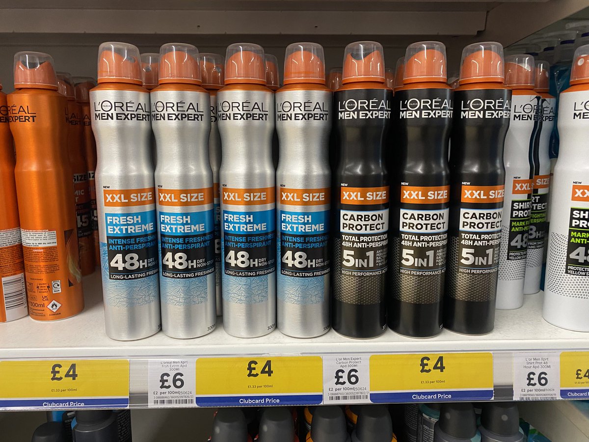 jiankos's tweet photo. @Tesco, are you absolutely taking the piss, January 2024 this product was £2.75 a can. In March it went up to £5 and was immediately put on offer, now a further increase to £6 and a week later back on “offer” #ripoffbritain #everylittlehelps #tradingstandards https://t.co/FOra2DbpYu