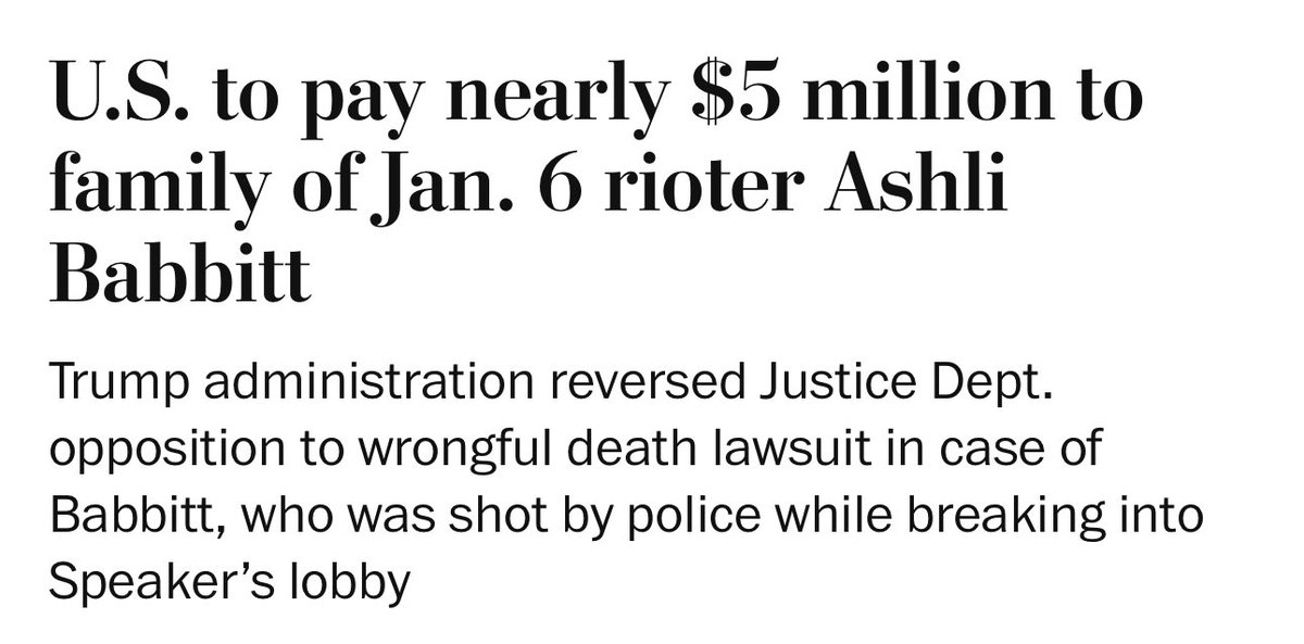 JoJoFromJerz's tweet image. She attacked our Capitol and was shot in the process.
She was trying to get to our lawmakers.
She was warned.
She did not comply.
And that is why she was shot.
And the madman she did it for, is giving her family $5 million.
But we can’t fund kids cancer research.